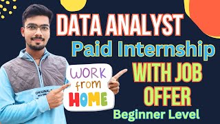 Data Analyst Internships  Internship with job offer  Internships for college students [upl. by Adalbert]