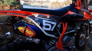 2018 KTM 250 SXF WITH FMF EXHAUST [upl. by Kitti]