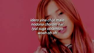 WHISTLE 휘파람  BLACKPINK Fácil PronunciaciónLetra Fácil [upl. by Allina]