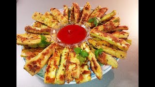 ŠTAPIĆI OD TIKVICA iz rerne Crispy zucchini sticks [upl. by Merri]