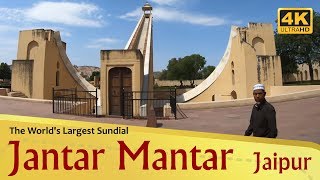 quotJantar Mantarquot Jaipur  The Worlds Largest Sundial 4K [upl. by Hilde598]