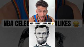 NBA players name their celebrity lookalikes 🤣 [upl. by Lebatsirc46]