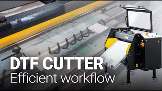 DTF cutting unit rolltosheet workflow [upl. by Davin]