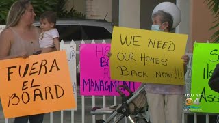 Protest Held At Crestview Towers Where Residents Say Theres Been A Lack Of Work Being Done To Repa [upl. by Aday836]