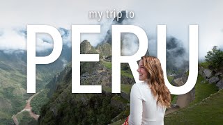 Trip to Peru  Lares Trek  Machu Picchu  Bella Bucchiotti [upl. by Odrick940]