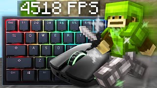 Keyboard  Mouse Sounds ASMR  Hypixel Bedwars [upl. by Novj]