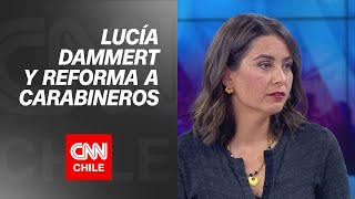 Reforma a Carabineros Lucía Dammert propone acuerdo político entre candidatos presidenciales [upl. by Kuska]