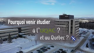 Pourquoi venir étudier à lUQAC  👩🏻‍🎓 [upl. by Ecineg]