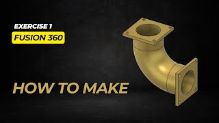 Autodesk Fusion 360 Beginners Tutorials  Exercise 1  Learn the basics of designing [upl. by Woolson]