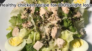 Healthy chicken breast recipe for wight loss Healthy chicken breast with extra vergin olive oil [upl. by Lyndy]