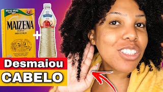 MELHOR HIDRATAÇÃO CASEIRA PARA CABELO RESSECADO POR LUANY CRISTINA [upl. by Inavoj]