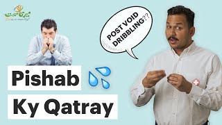 Pishab Ky Qatray  Post Void Dribbling  Why Men Have Urinary Leakage [upl. by Goldarina]