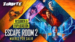 Resumen Y Explicacion Escape Room 2 Reto Mortal Escape Room 2 Tournament Of Champions ZomByte [upl. by Anerec]