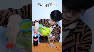 Emg kenapa kalau minum cola tanpa campur air Ha Ha food mukbang asmr [upl. by Etnahsal]