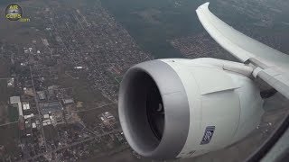 LOT 787  POWERFUL Takeoff for Transatlantic Crossing GREAT Warsaw and Airport Views AirClips [upl. by Latsyk]