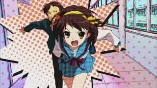 Super Driver AMV  Suzumiya Haruhi Season 2 Full OP Song  Video [upl. by Glynias]