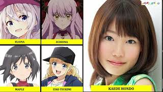 Im Quitting Heroing Japanese Voice Actors and their characters  Seiyuu [upl. by Cheng378]