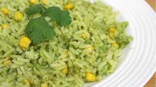 ARROZ VERDE POBLANO  ALE DE NAVA [upl. by Ketchum834]