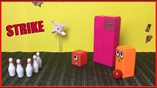 Numberblocks bowling  stop motion [upl. by Nuzzi]