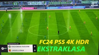 EA SPORTS FC 24 Radomiak Radom vs Jagiellonia Białystok quotEkstraklasaquot PS5 4K HDR gameplay [upl. by Priscella]