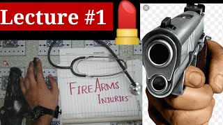 Forensic medicine lectures Fire arms topic easier way 🛑 firearms educational purposeonly Lec1 [upl. by Renate]