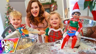 Baking With Our Elf on the Shelf [upl. by Eizzil]