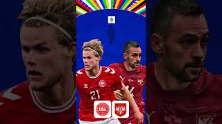 DENMARK vs SERBIA  25 JUN  2100h besoccer eurocup football denmark serbia [upl. by Mallon]