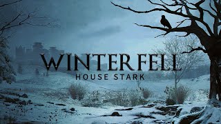 Game of Thrones Music amp North Ambience  Winterfell  House Stark Theme [upl. by Nerehs201]