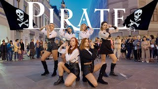 ONE TAKE  KPOP IN PUBLIC RUSSIA EVERGLOW  Pirate cover dance by AERIDES [upl. by Mumford]