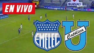 EMELEC VS UNIVERSIDAD CATOLICA EN VIVO  LIGA PRO FECHA 11 [upl. by Derick502]