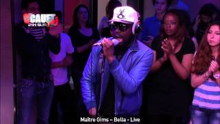 Maître Gims  Bella  Live  CCauet sur NRJ [upl. by Sirotek321]