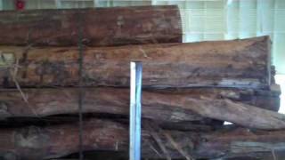 Log truck on Bruny Island ferry [upl. by Onilatac237]