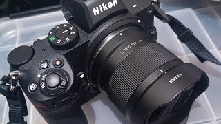 Viltrox 20mm f28Z for Nikon  Unboxing from Shopee Seesea Store from China [upl. by Korry]