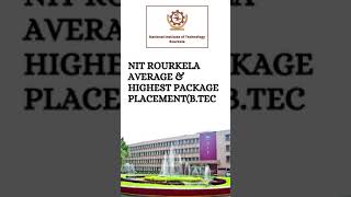 NIT Rourkela ❤️ placement  NIT Rourkela Btech dual degree placement nitrkl nitrklplacements 👍 [upl. by Ennaed]