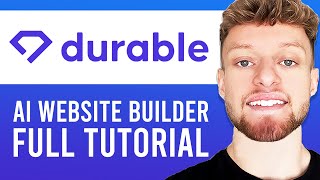 Durable AI Website Builder Tutorial Step By Step Walkthrough [upl. by Sherurd]