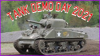 Tank Demo Day 2021 at the American Heritage Museum [upl. by Eupheemia829]