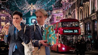 IT’S CHRISTMAS IN LONDON Visiting Hamleys and showing Fortnum amp Mason at Christmas time [upl. by Stokes256]