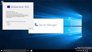 Windows Server 2016 ESD Installation [upl. by Beeson]