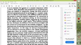 Polymer fractionation [upl. by Babs]