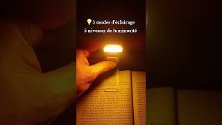 Laccessoire indispensable pour lire dans le noir 🌑💡📖 booktubefrance accessoire lampedelecture [upl. by Aikram]