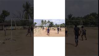 Dora charan Manoj Sunil VS anil Pavan Shankar Avinash volleyball match korumamidi [upl. by Atteinotna]