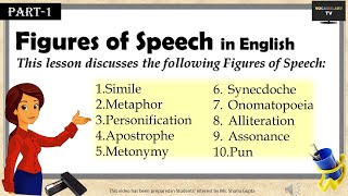 Top22 Figures of Speech in English Part1 [upl. by Anabal]