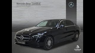 MERCEDESBENZ CLASE C 200D NEGRO OBSIDIANA 9GTRONIC AVANTGARDE EXTERIOR E INTERIOR P ADVANCED [upl. by Naillimixam]