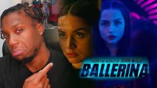 From the World of John Wick Ballerina  Official Trailer REACTION  Ana de Armas  2025 [upl. by Jarietta]