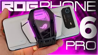 ASUS ROG PHONE 6 PRO MASTODÔNTICO 18GB 512GB 6000MAH 165HZ [upl. by Neirrad]