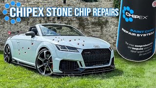 CHIPEX PAINT CHIP REPAIR SYSTEM  HOW TO REMOVE STONE CHIPS ON MY AUDI TT RS [upl. by Sena]