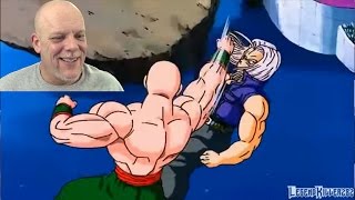 REACTION VIDEO  Tien vs Trunks  Tien Gives It His Best Shot [upl. by Leirbaj798]