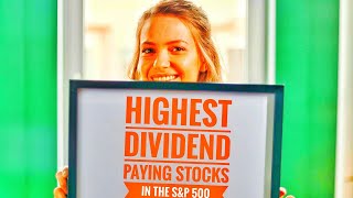 5 Highest Dividend Paying Stocks in the SampP 500 [upl. by Salahcin947]