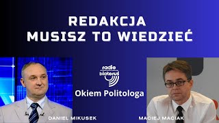 Maciej Maciak  Redakcja Musisz to wiedzieć  Okiem Politologa [upl. by Ifok]