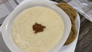 Atole de Arroz con leche atole food delicious viral [upl. by Aviv]